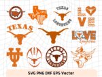 Texas Longhorns SVG, NCAA Logo, PNG EPS
