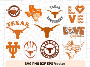 Texas Longhorns SVG, NCAA Logo, PNG EPS