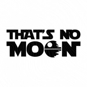 That's No Moon SVG