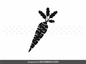 carrot silhouette svg