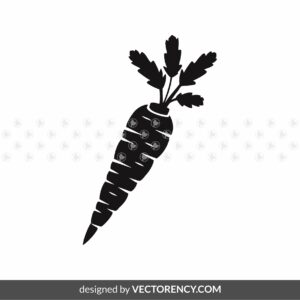 carrot silhouette svg