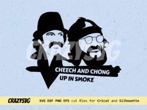 cheech and chong svg eps