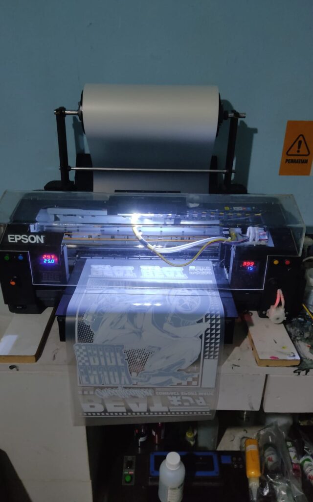print dtf on inkjet printer epson l1800