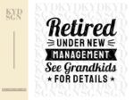 retired under new management see grandkids for details svg