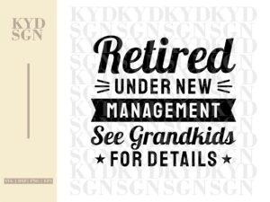 retired under new management see grandkids for details svg