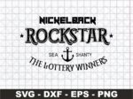 rockstars nickelback logo vector svg