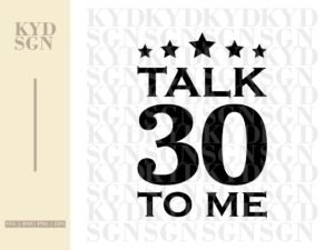talk 30 to me svg eps