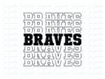 Braves PNG SVG Cut Files VECTOR