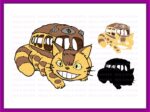 Catbus SVG, My Neighbor Totoro Clipart PNG, Download