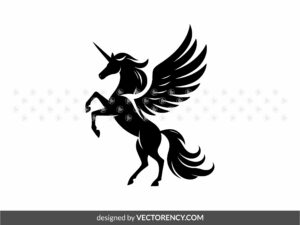 Fantasy Unicorn SVG