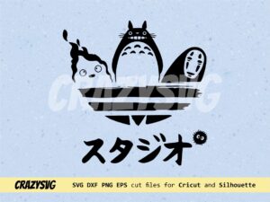 Funny Adidas Totoro SVG