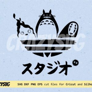 Funny Adidas Totoro SVG