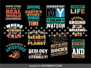 Geologist SVG Cut Files, PNG, EPS for Crafter