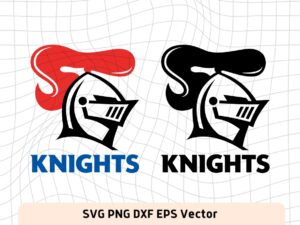 NRL Logo Newcastle Knights SVG, Vector, PNG, Rugby Logo Image