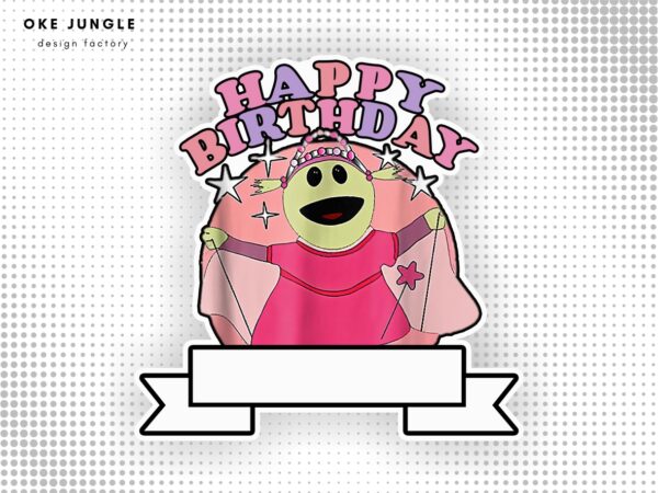 Nanalan Cake Topper with Name PNG Template