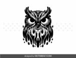 Owl Head SVG