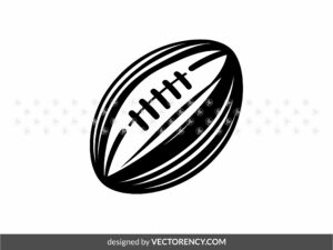 Rugby Ball SVG