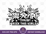 Stray Kids Rock-Star Svg PNG