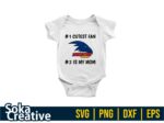 baby shirt design of Adelaide Crows fans svg png eps