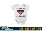 baby shirt design of Essendon Bombers fans svg png eps