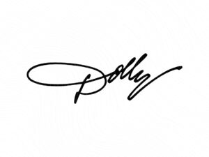 dolly parton signature svg