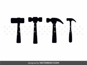 hammers svg simple silhouette