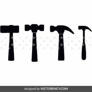 hammers svg simple silhouette