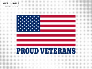 proud veterans design svg eps
