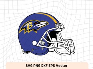 ravens helmet png svg vector file