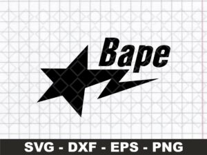 Bape Star Logo SVG