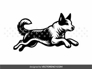 Dog Jumping Clipart Commercial Use