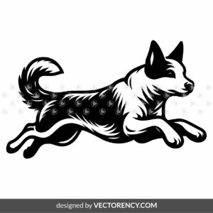 Dog Jumping Clipart Commercial Use