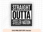 Straight Outta Steller Nation SVG