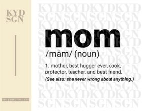mother definition funny svg