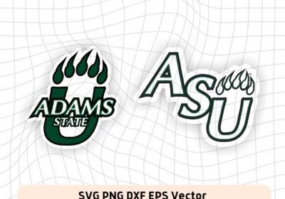 Adams State University Grizzlies SVG Cut Files