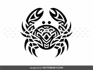 Crab Tribal Tattoo Design Download