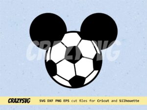 Mickey Mouse Soccer SVG