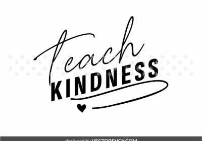 Teach Kindness SVG, Teacher, School Cut Files
