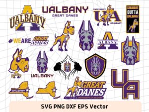 Albany Great Danes SVG