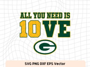 All You Need Is Jordan Love Packers SVG