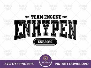 ENHYPEN Team Engene logo k-pop svg EPS