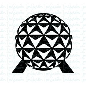 Epcot Ball Clipart SVG Files vector