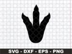 Godzilla Footprint SVG