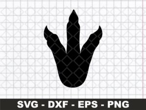 Godzilla Footprint SVG