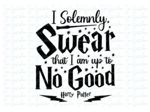 Harry Potter Up to No Good SVG