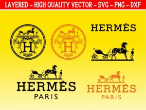 Hermes Logo High Quality Vector PNG SVG