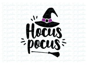 Hocus Pocus Halloween Hat SVG
