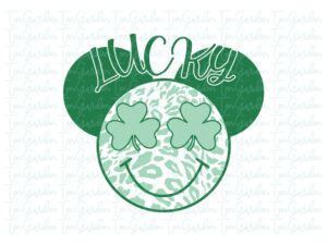 Lucky Mouse Svg St Patricks day PNG Image HD