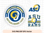 NCAA Angelo State Rams SVG