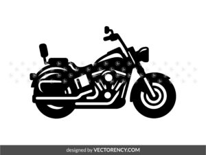 Silhouette Harley Davidson Cut Files
